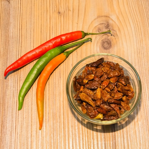 Przyprawa ostra chilli peperoncini suszone